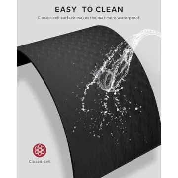 HAPBEAR Extra Large Non-Slip Eco-Friendly Yoga Mat