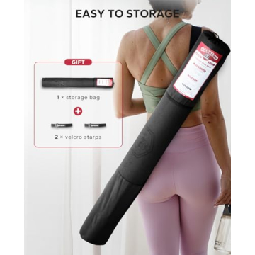 HAPBEAR Extra Large Non-Slip Eco-Friendly Yoga Mat