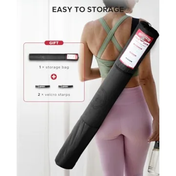 HAPBEAR Extra Large Non-Slip Eco-Friendly Yoga Mat