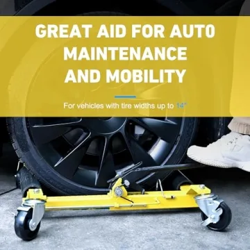 Heavy-Duty DEDC Wheel Dolly for Easy Vehicle Transport