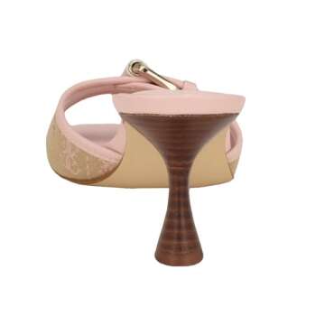 Guess Women's DISTA Heeled Sandal, Cameo Pink 680, 9