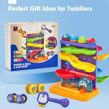 Hahaland 2-in-1 Toddler Learning Toy for Ages 1-3