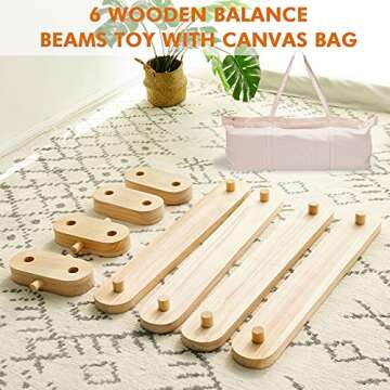 Wooden Wobble Balance Board Waldorf Toys Balance Board Kid Yoga Board Wooden Rocker Board 35 Inch Kid Size