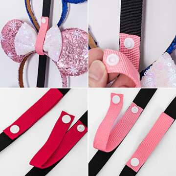 Gocasmus Mouse Ears Headband Holder - 3 Pcs Organizer