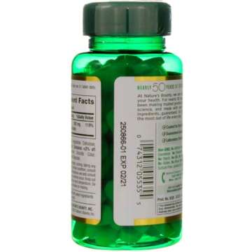 Nature's Bounty Magnesium 500 mg Tablets Pack of 6