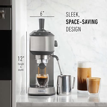 Calphalon Compact Espresso Machine Perfect for Home Brewing
