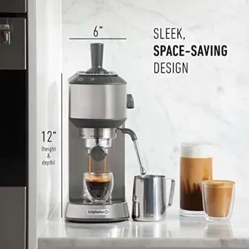 Calphalon Compact Espresso Machine Perfect for Home Brewing
