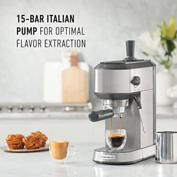 Calphalon Compact Espresso Machine Perfect for Home Brewing