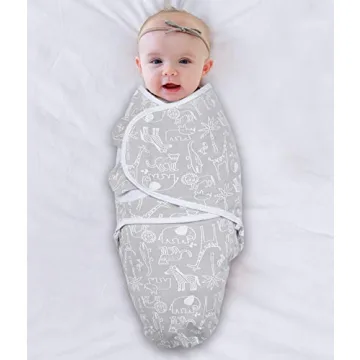 Peanutshell Baby Swaddle Blankets Set for Infants 0-6 Months