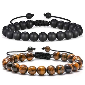 M MOOHAM Adjustable Mens Bracelet Gifts for Him