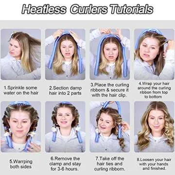 Heatless Curlers For Beautiful Curls While You Sleep