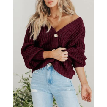 PRETTYGARDEN Women's Cozy Button-Down Cardigan Sweater