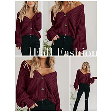 PRETTYGARDEN Women's Cozy Button-Down Cardigan Sweater