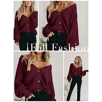 PRETTYGARDEN Women's Cozy Button-Down Cardigan Sweater
