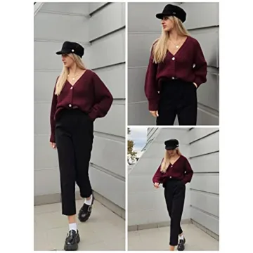 PRETTYGARDEN Women's Cozy Button-Down Cardigan Sweater