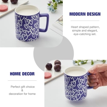 Elegant 14oz Ceramic Coffee Cup for Your Favorite Brews