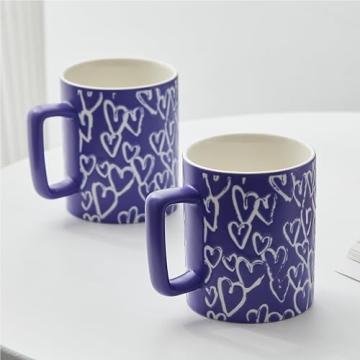 Elegant 14oz Ceramic Coffee Cup for Your Favorite Brews