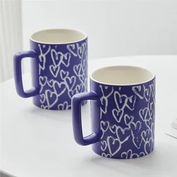 Elegant 14oz Ceramic Coffee Cup for Your Favorite Brews