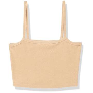 The Drop Women's Sage Cropped Towel Terry Tank Top