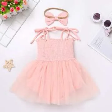 Stylish IMEKIS First Birthday Outfit for Baby Girls