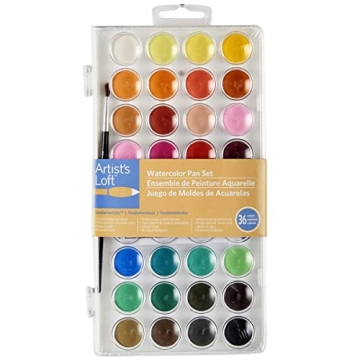 Artist's Loft Watercolor Pan Set - Perfect for All Artists