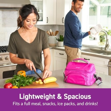 Bentgo Deluxe Insulated Lunch Bag with Adjustable Straps