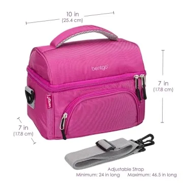 Bentgo Deluxe Insulated Lunch Bag with Adjustable Straps