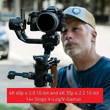 Panasonic LUMIX S5 Full Frame Mirrorless Camera, 4K 60P Video Recording with S 20-60mm F3.5-5.6 Lens Kit (DC-S5KK) + S 85mm F1.8 L Mount Interchangeable Lens (S-S85) Black