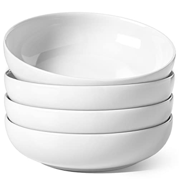 LE TAUCI Pasta Bowls Set of 4, Stylish and Practical
