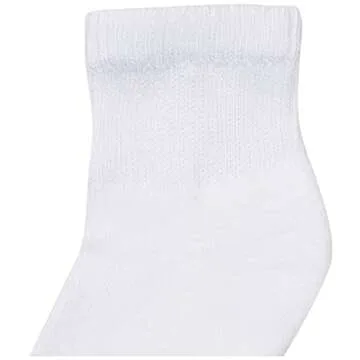 Hanes Women's Ultimate Comfort Toe Seamed Ankle Socks Pack Of 6