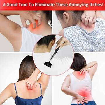 Gifts for Women,Mom Gifts from Daughter Son,Back Scratcher Extendable,Cool Stuff Gadgets Tools Gift Ideas for Her,Wife,Grandma,Coworker, Funny Gag White Elephant Gifts for Adults,Kids(Pink 2 Pack)