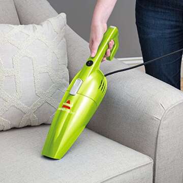 Bissell 20336 Featherweight Stick Vacuum Lightweight Bagless Vacuum, Lime