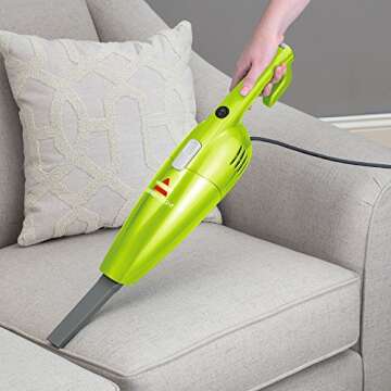 Bissell 20336 Featherweight Stick Vacuum Lightweight Bagless Vacuum, Lime