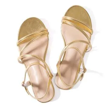 Comfortable Mtzyoa Women's Flat Sandals for Summer Style