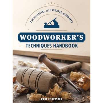 Woodworker's Techniques Handbook: Master the Art of Woodworking with Illustrated Guides