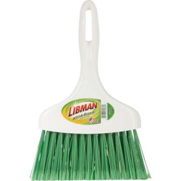 Libman 1030 Whisk Broom with Hanger Hole for Storage