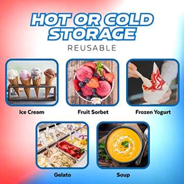 Laxinis World Ice Cream Containers – Pack of 2 Ice Cream Plastic Containers with lids, 1.5 Quarts, Reusable, with Non-slip Base (Pink)