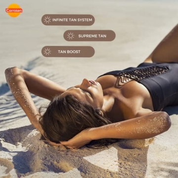 Carroten Tanning Oil for Fast Bronzing & Hydrated Skin