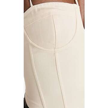 Lioness Women's Del Gato Corset Top, Off White, M