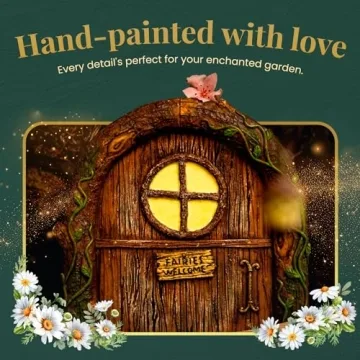 Fairy Doors for Trees, Fairy Door, Fairy Garden, Fairy House Kit, Fairy Garden Decor, Fairy Garden Accessories Outdoor kit, Fairy Doors for Trees Outdoor, Gnome House, Fairy Doors