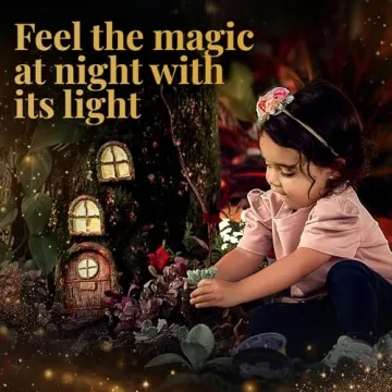 Fairy Doors for Trees, Fairy Door, Fairy Garden, Fairy House Kit, Fairy Garden Decor, Fairy Garden Accessories Outdoor kit, Fairy Doors for Trees Outdoor, Gnome House, Fairy Doors