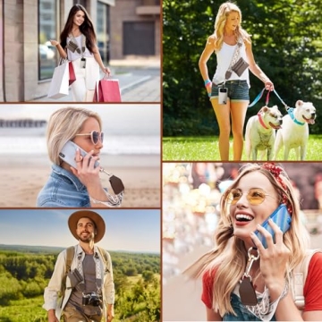 XANGNIER Clip and Go Strap with Wallet for Women