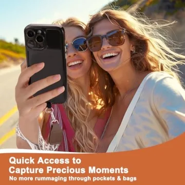 XANGNIER Clip and Go Strap with Wallet for Women