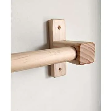Montessori Wooden Pull Up Bar for Infants - Solid Wood
