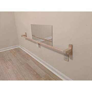 Montessori Wooden Pull Up Bar for Infants - Solid Wood