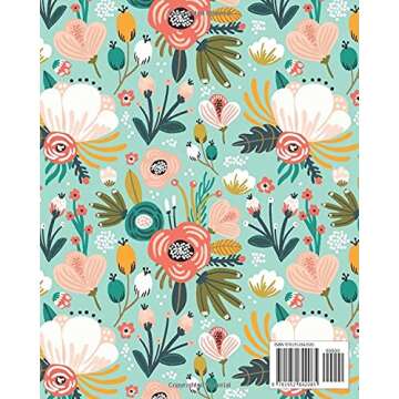 Academic Planner (2021-2022 Mint Floral)