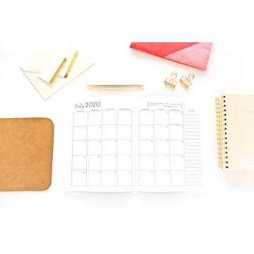 Academic Planner (2021-2022 Mint Floral)