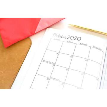 Academic Planner (2021-2022 Mint Floral)