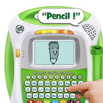 LeapFrog Mr Pencil's Scribble Write and Read, Green