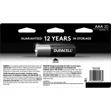 Duracell Coppertop AAA Batteries with Power Boost - 20 Count Pack